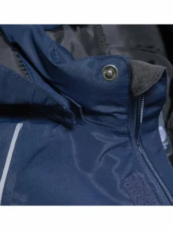 ColorKids Mädchen<Mädchen Schneeoverall blau uni