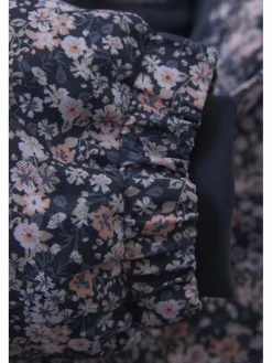 Minymo Mädchen<Mädchen Schneeoverall blau gemustert