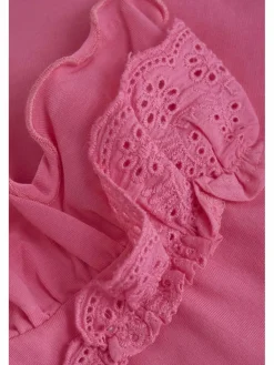 En Fant Mädchen<Mädchen Shirttop - ENT-shirt pink uni