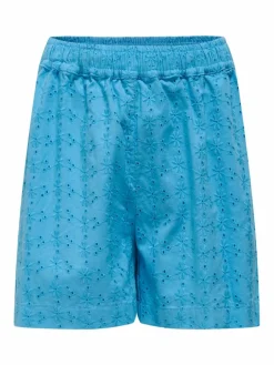 Only Kids Mädchen<Mädchen Shorts blau uni