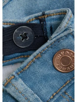 Minymo Mädchen<Mädchen Shorts - MIShorts hellblau uni