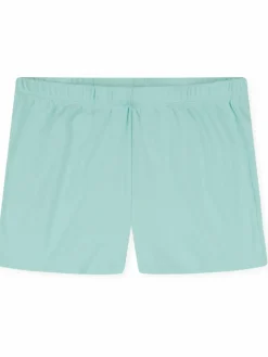 Schiesser Mädchen<Mädchen Shorty - Nightwear blau gestreift