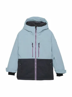 ColorKids Mädchen<Mädchen Skijacke blau uni