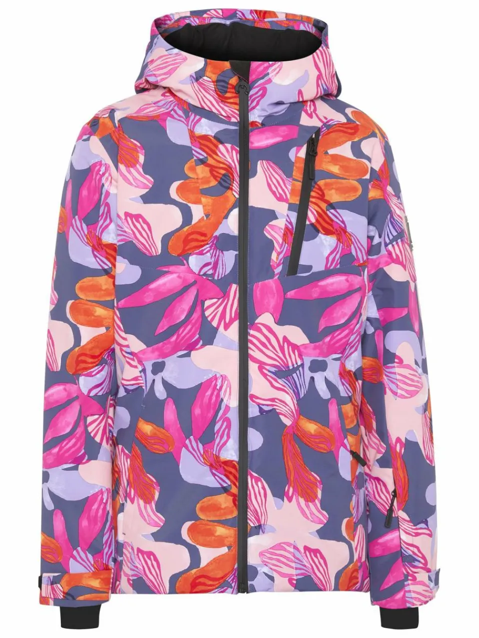 Chiemsee Mädchen<Mädchen Skijacke lila gemustert