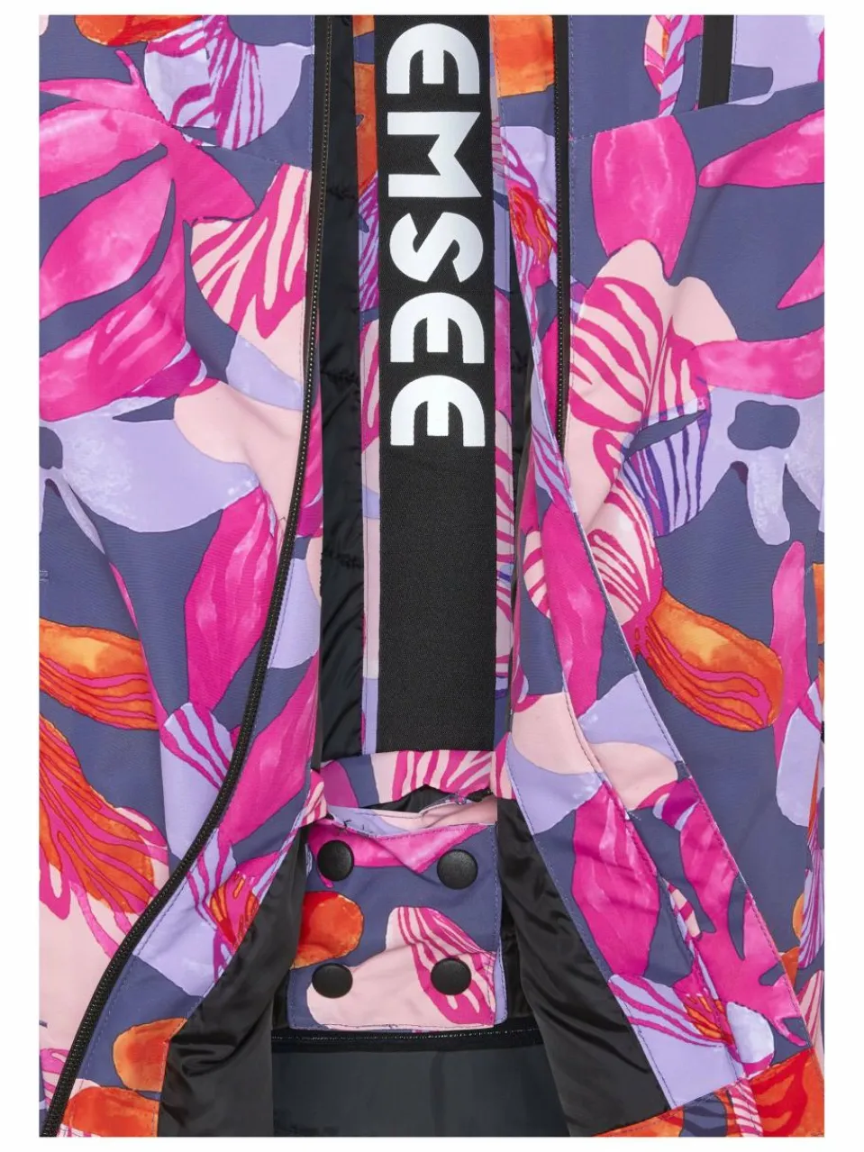 Chiemsee Mädchen<Mädchen Skijacke lila gemustert