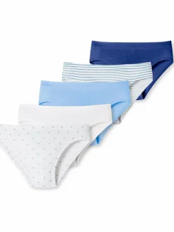 Schiesser Mädchen<Mädchen Slip - 95/5 Organic Cotton mehrfarbig bedruckt