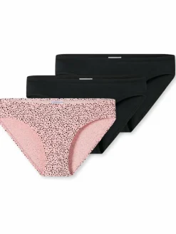 Schiesser Mädchen<Mädchen Slips - 3er-Pack Basic Kids mehrfarbig bedruckt