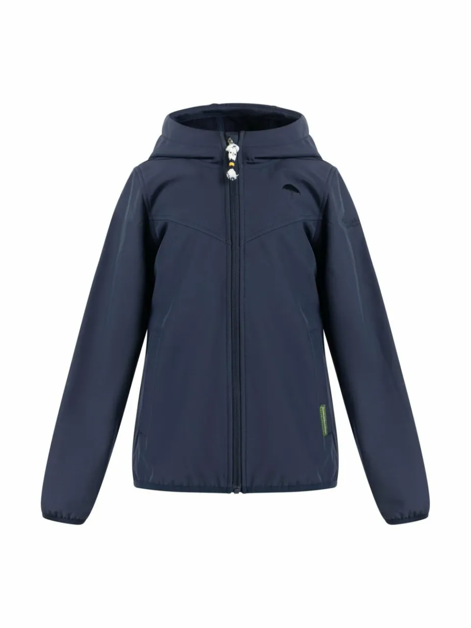 Schmuddelwedda Mädchen<Mädchen Softshellblouson - recyceltes Material blau uni