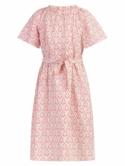 IZIA Mädchen<Mädchen Sommerkleid pink gemustert