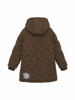 Minymo Mädchen<Mädchen Steppjacke braun uni