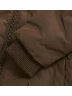 Minymo Mädchen<Mädchen Steppjacke braun uni