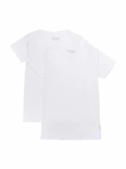 Minymo Mädchen<Mädchen T-Shirt weiß uni