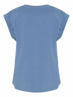 Polo Sylt Mädchen<Mädchen T-Shirt blau bedruckt