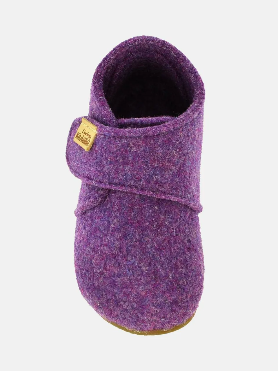 Living Kitzbühel Mädchen|Jungen<Mädchen Und Jungen Hausschuh - Filz lila uni
