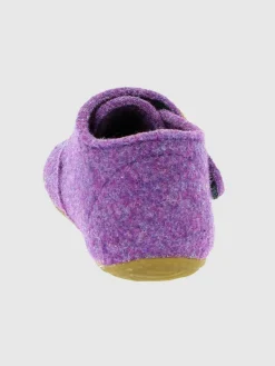 Living Kitzbühel Mädchen|Jungen<Mädchen Und Jungen Hausschuh - Filz lila uni
