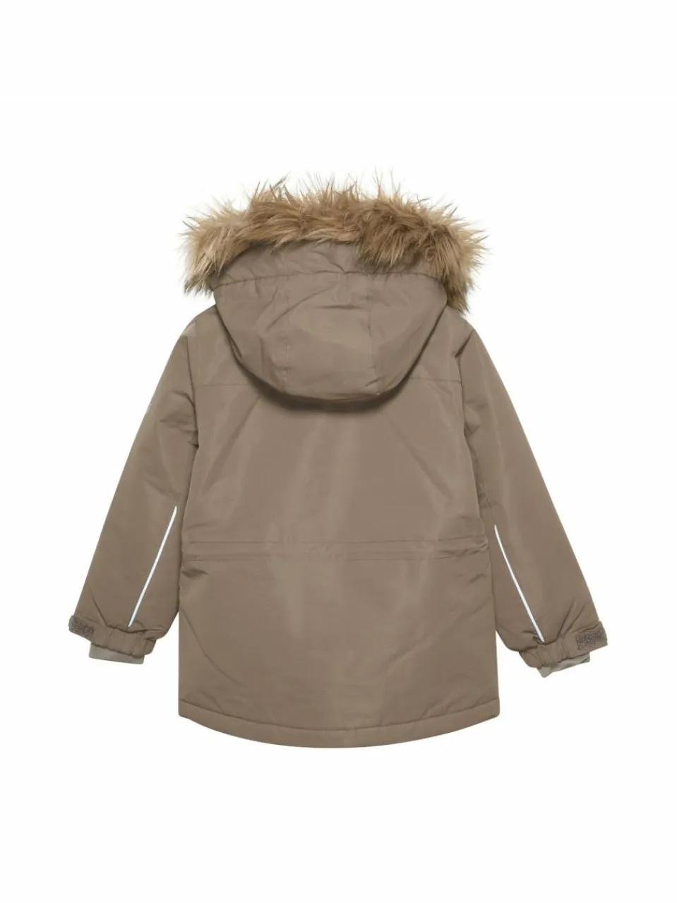 En Fant Jungen<Mädchen Winterjacke braun uni