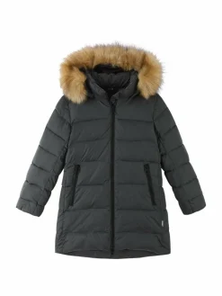 reima Jungen|Mädchen<Mädchen Winterjacke - Lunta grau uni