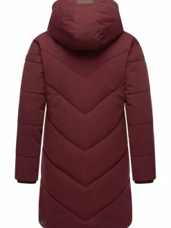 Ragwear Mädchen<Mädchen Winterjacke - Rebbie rot uni