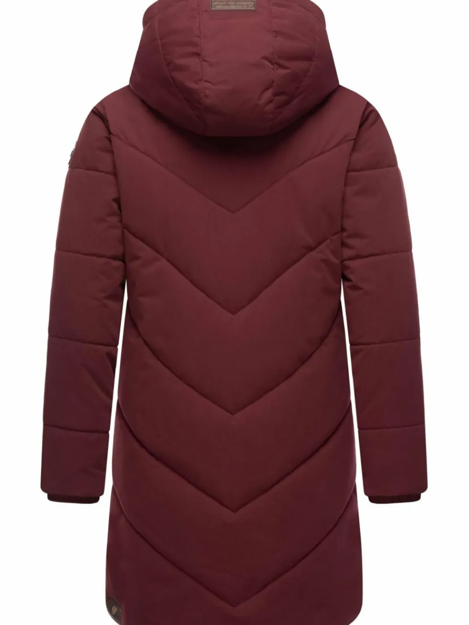 Ragwear Mädchen<Mädchen Winterjacke - Rebbie rot uni