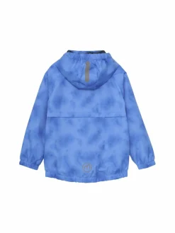 Minymo Mädchen<Mädchen Wintermantel - MIJacket blau gemustert