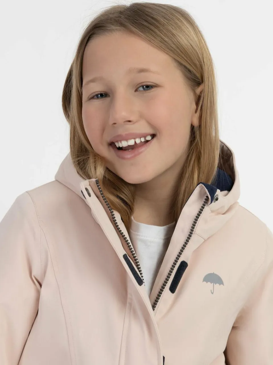Schmuddelwedda Mädchen<Mädels Anorak + Tagesrucksack - SET rosa uni