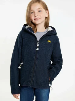 Schmuddelwedda Mädchen<Mädels Blouson + Tagesrucksack - SET blau meliert