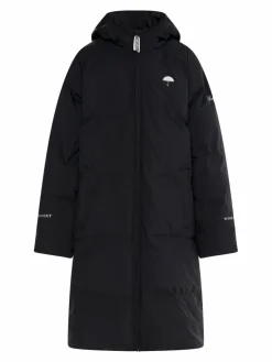 Schmuddelwedda Mädchen<Mädels Funktionaler Wintermantel schwarz uni