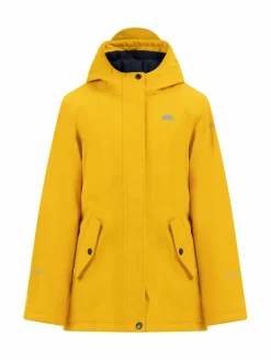 Schmuddelwedda Mädchen<Mädels Winterjacke gelb uni