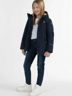 Schmuddelwedda Mädchen<Mädels Winterjacke blau uni