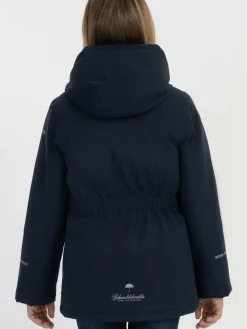 Schmuddelwedda Mädchen<Mädels Winterjacke blau uni