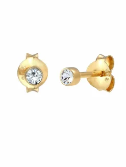 Elli Mädchen|Schmuck<Ohrringe gold uni