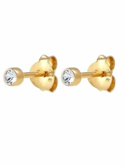 Elli Mädchen|Schmuck<Ohrringe gold uni