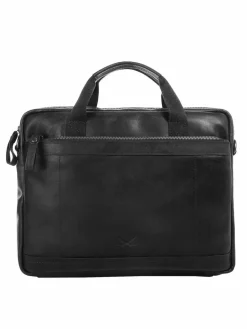 Sansibar Taschen & Rucksäcke<Unisex Aktentasche schwarz uni