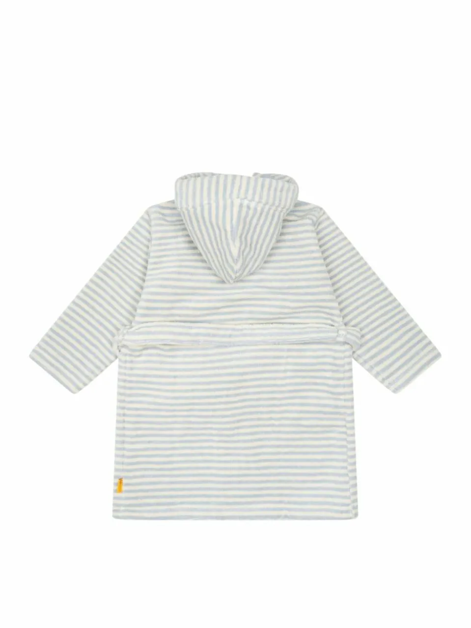 Steiff Mädchen<Unisex Bademantel hellblau gestreift