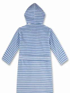 Sanetta Jungen|Mädchen<Unisex Bademantel marine gestreift
