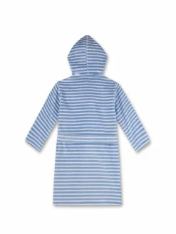 Sanetta Jungen|Mädchen<Unisex Bademantel marine gestreift