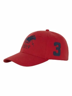 Polo Sylt Mützen & Caps|Mützen & Hüte<Unisex Basecap bordeaux rot uni
