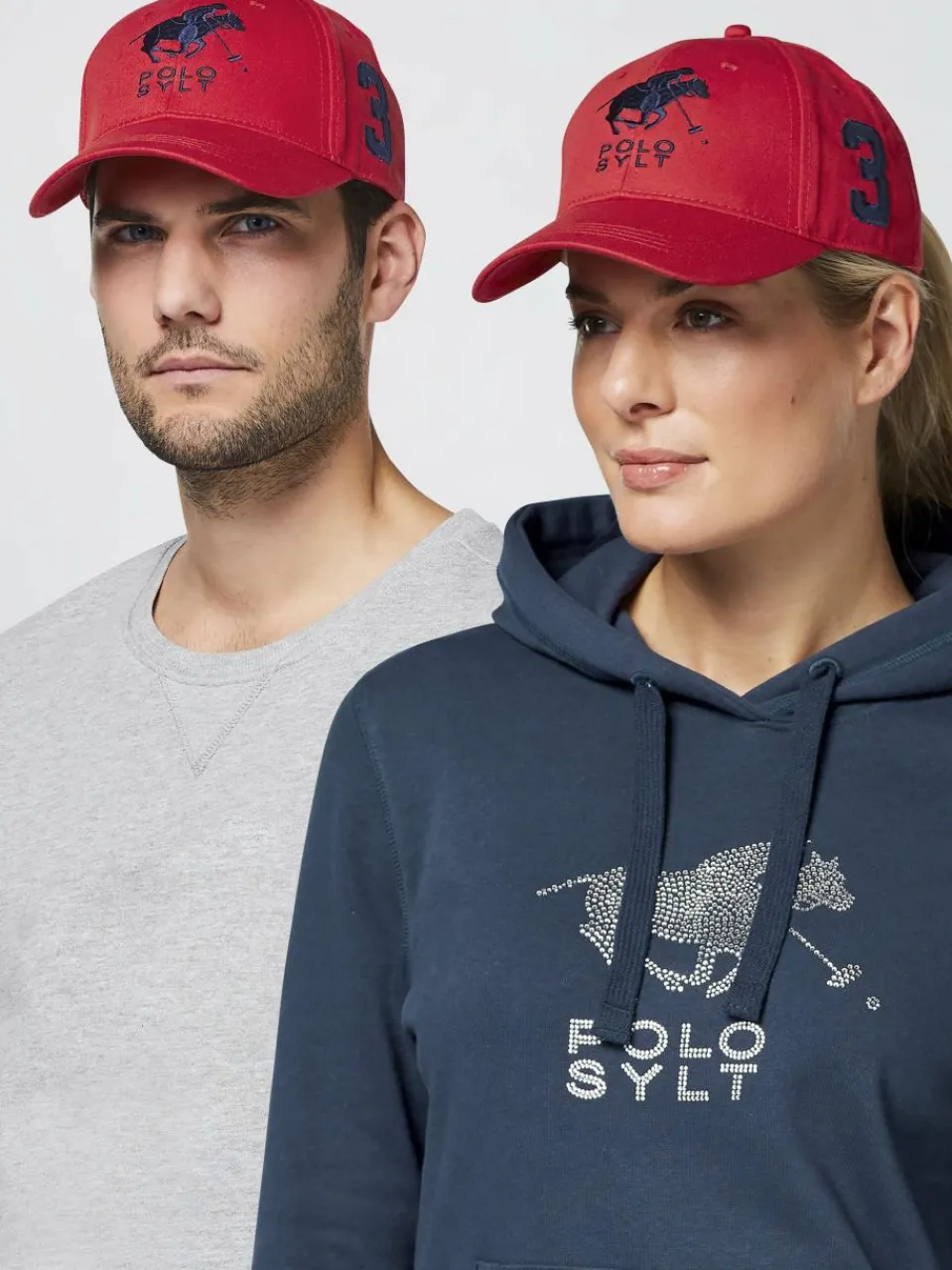 Polo Sylt Mützen & Caps|Mützen & Hüte<Unisex Basecap bordeaux rot uni
