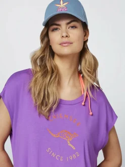 Chiemsee Mützen & Caps<Unisex Basecap blau bedruckt