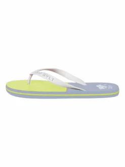 Polo Sylt Zehentrenner|Zehentrenner<Unisex Beach-Sandals hellblau gemustert