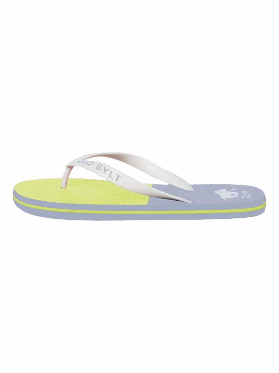 Polo Sylt Zehentrenner|Zehentrenner<Unisex Beach-Sandals hellblau gemustert