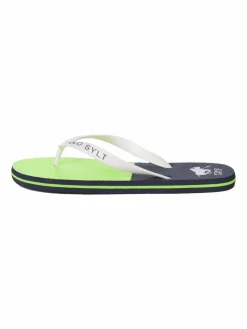 Polo Sylt Zehentrenner|Zehentrenner<Unisex Beach-Sandals erbse gemustert