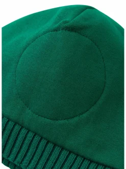 reima Jungen|Mädchen<Unisex Beanie - Haapa grün gestreift