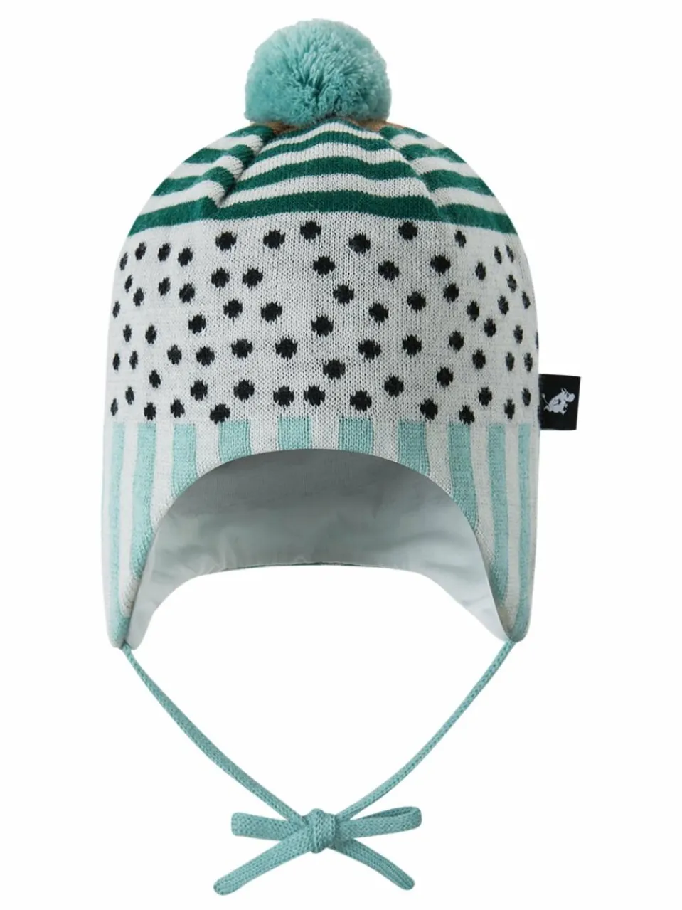 reima Jungen|Mädchen<Unisex Beanie - Moomin Yngst mehrfarbig gemustert