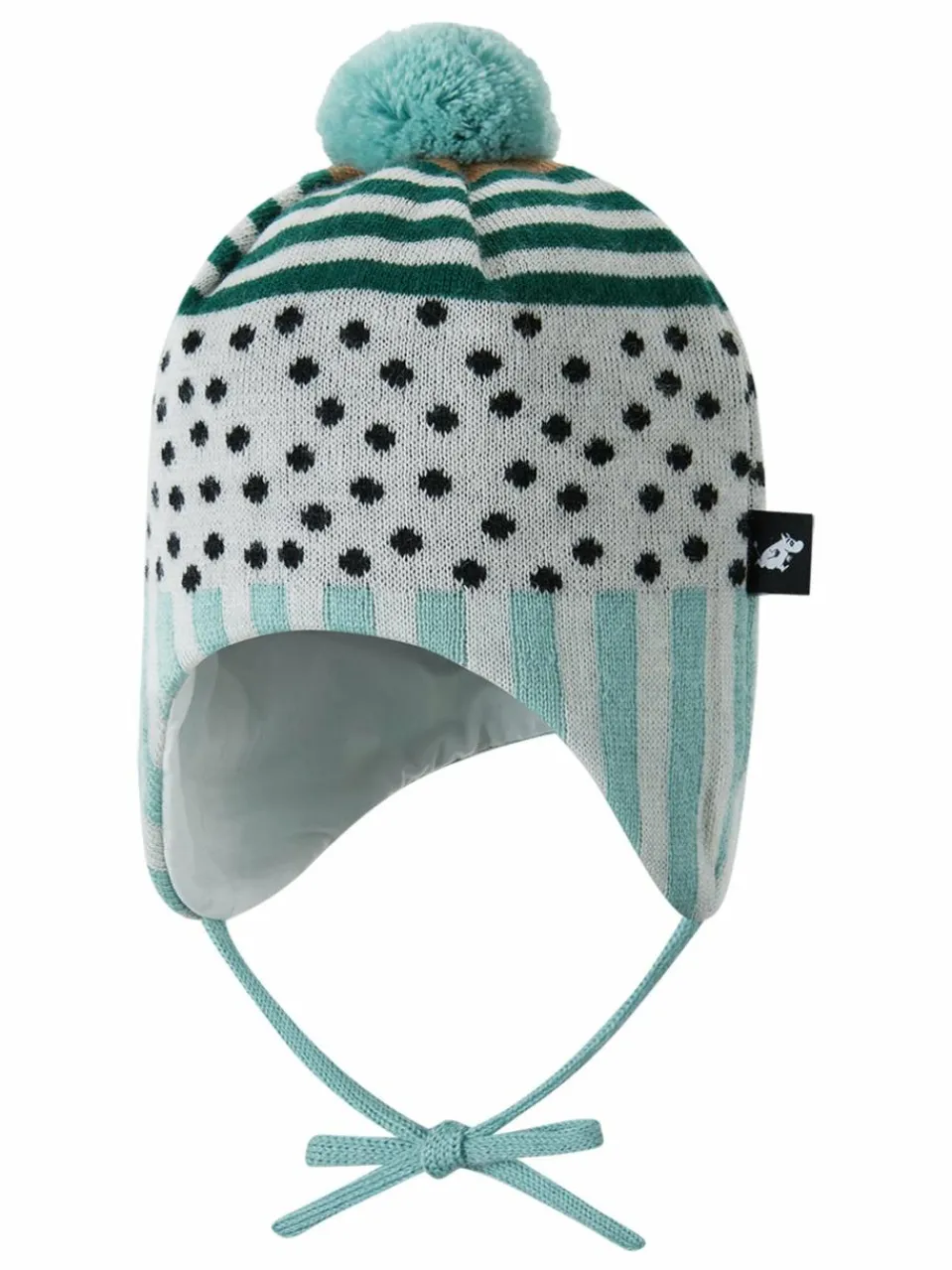 reima Jungen|Mädchen<Unisex Beanie - Moomin Yngst mehrfarbig gemustert