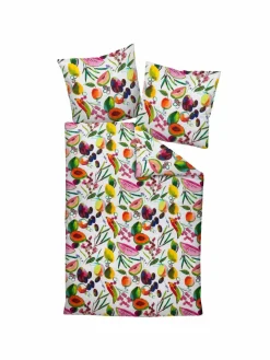 Janine Heimtextilien<Unisex Bettwäsche 1er Pack mehrfarbig bedruckt