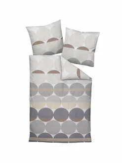 Janine Heimtextilien<Unisex Bettwäsche 1er Pack mehrfarbig gepunktet