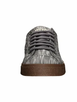 Ethletic Sneaker|Sneaker<Unisex Canvas Sneaker hellgrau gestreift
