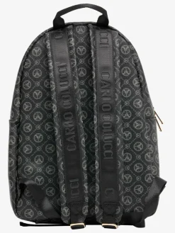 Carlo Colucci Taschen & Rucksäcke<Unisex Cityrucksack - DeGasperin schwarz gemustert