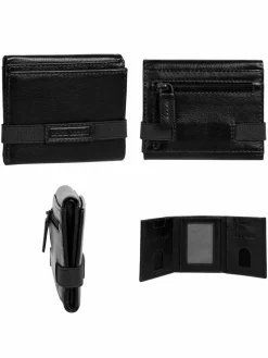 Bruno Banani Taschen & Rucksäcke<Unisex Geldbörse schwarz uni